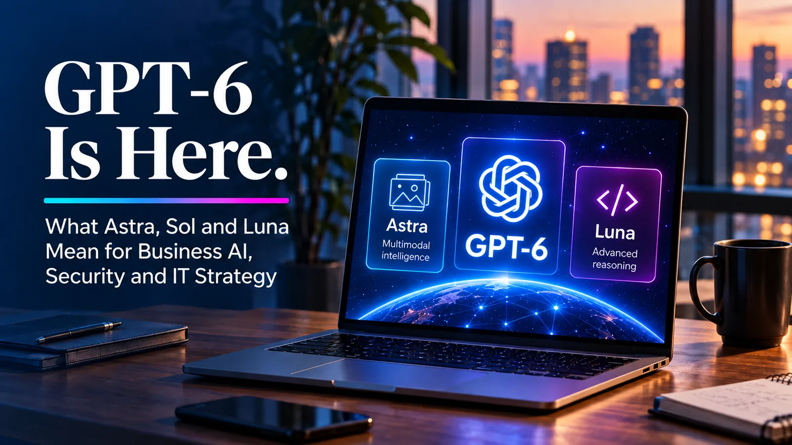 GPT-6 Is Here: What Astra, Sol and Luna Mean for Business AI, Security and IT Strategy