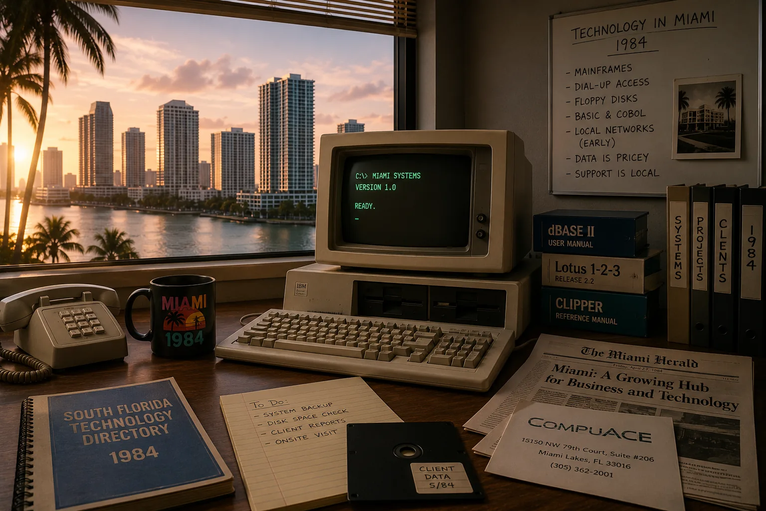 Featured image for Serving South Florida Since 1984: Four Decades of Technology and What's Coming Next