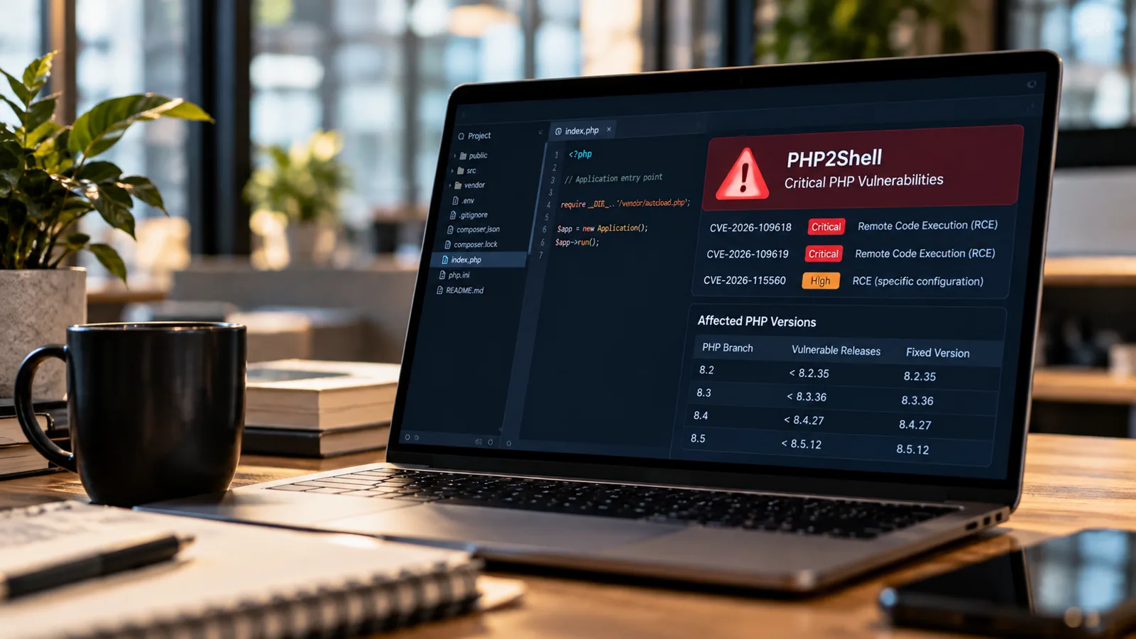 PHP2Shell Emergency: What Businesses Need to Know About Critical PHP RCE Flaws